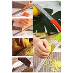 Anadolu Saray Çarşısı 27cm Pratik Limon Kabuğu, Portakal, Peynir, Çikolata, Sarımsak Ve Zencefil Rendesi (uzun El Rendesi)