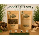 Anadolu Şifa Harput Açlık Otu & Karnıyarık Otu Kabuğu Tozu (Senna Leaf & Psyllium Husk Powder) 100 gr X2 Doğal Ürün - 200 gr
