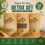 Anadolu Şifa Harput Chia Tohumu, Karnıyarık Otu Kabuğu Tozu & Kinoa (Chia Seed, Psyllium Husk Powder & Quinoa) 100 gr X3 Doğal Ürün - 300 gr