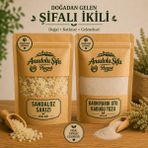 Anadolu Şifa Harput Sandaloz Sakızı & Karnıyarık Otu Kabuğu Tozu (Sandalos Resin & Psyllium Husk Powder) 100 gr X2 Doğal Ürün