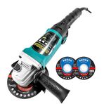 Anadolu Strong DM803 115 mm Devir Ayarlı Spral Taşlama Makinası + 2 Adet Disk
