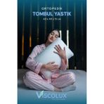 Anadolu Tipi Tombul Ortopedik Visco Yastık - %100 Orjinal Visco 60X40X15 Mavi - 60 x 40 x 15 cm - Açık Mavi
