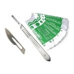 Anadolu Vet Gri 5 Adet Paslanmaz El Aleti Hobi Sanat Bıçağı