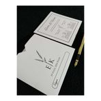 AnadoluMatbaacılık BASKI DAHİL FİYATTIR: ***100 ADETTİR***** (14X14CM BEYAZ NİŞAN VE DÜĞÜN DAVETİYESİ)