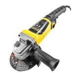ANADOLUSTRONG Anadolu Strong DM803 Devir Ayarlı Spral Taşlama Makinası Avuç İçi Taşlama 115 mm 2 Adet Disk Hediye