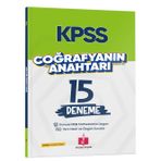 Anahtar Kitap 2026 KPSS Coğrafyanın Anahtarı 15 Deneme