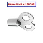 Anahtar Petek Radyatör Hava Alma Anahtarı Havlupan Purjör Kalorifer Tamir Aparatı