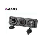 Anahtarlı Çakmaklık Usb Şarj Söketi 1a 2.1a Şarj Cihazı 12v 24v