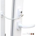 Anahtarlı Halatlı Pvc Kapı Pencere Emniyet Kilidi (5047)