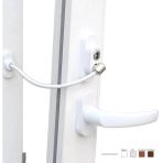 Anahtarlı Halatlı Pvc Kapı Pencere Emniyet Kilidi (5365)