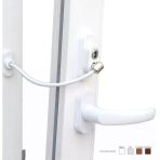 Anahtarlı Halatlı Pvc Kapı Pencere Emniyet Kilidi (5433)