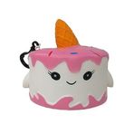 Anahtarlık Çanta Araba Cüzdan Süsü Squishy Pasta Külah Sukuşi Oyuncak Çocuk