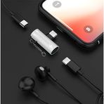 Anahtarlık Dual USB Type C Şarj Dönüştürücü Başlık ADAPTÖR-(5775)
