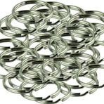 Anahtarlık Halkası Metal 2.2 Cm (1000 Adet) Gümüş
