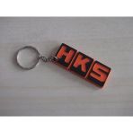 Anahtarlik Hks Plastık Sıyah (Hks Logo) Hks Maskot, Hks Asma Sus, Oto Anahtarlıgı