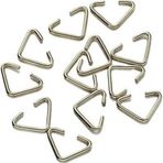 Anahtarlık Montaj Halkası Üçgen Takı Bağlantı Halkası 14x11 MM (1000 Adet) Gümüş