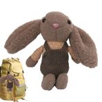 Anahtarlık Peluş Sevimli,Yaratıcı Uzun Kulaklı Tavşan Anahtarlık - Güzel Çanta Dekorasyonu, Yaratıcı Sevimli Peluş Bebek Anahtarlık, Kadın Kızlar için Sırt Çantası Dekoru, Çanta Toseky