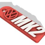 Anahtarlık Volkswagen Mk2 (Plastik Aparattır!!!)