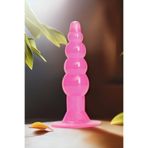 Anal Plug Dildo Boğumlu Yumuşak Anal Gevşetici Açıcı Jel Dildo