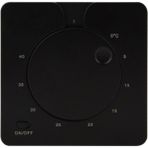 Analog Kablolu Termostat Merallı C430S – Siyah Mat 16A 3.5kw - yok