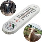 Analog Sıcaklık ve Nem Ölçer Termometre, Doğru ve Güvenilir Ölçüm - Seçenek 1