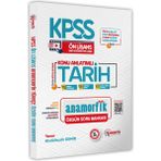 Anamorfik Yayınları KPSS Ön Lisans-Ortaöğretim Anamorfik Tarih Konu Anlatımlı Özgün Soru Bankası Dijital Çözümlü