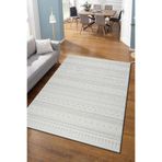 Anaska Home İskandinav Halı Modern Salon ve Mutfak Halısı Kolay Temizlenir Özel Kesim Gri Halı 160 x 250, NK_BONNIE1907GREY