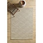 Anaska Home İskandinav Tasarım Bej Teras Halısı Balkon Halısı Bahçe Halısı 80 x 150 cm Jut Halı, NK_PATARA4956