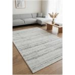 Anaska Home Kolay Temizlenebilir Dokuma Salon Mutfak Halısı Özel Kesim Jüt İskandinav Tarz Modern Halı 100 x 400, NK_FIONA9564GREY