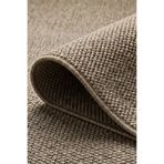 Anaska Home Modern Desenli Kahverengi Sisal Yumuşak Jüt Halı 160 x 200 cm Antialerjik Leke Tutmaz Salon Halısı, NK_LOOM4300