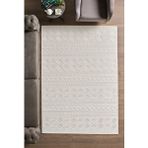 Anaska Home Modern Halı Yıkanabilir Halı Kaymaz Tabanlı Halı Dekoratif Salon Halısı Mutfak Halısı Sisal Halı Krem