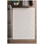 Anaska Home Modern Halı Yıkanabilir Halı Kaymaz Tabanlı Halı İskandinav Salon Halısı Yolluk Mutfak Halısı Sisal 120 x 170, NK_DOHA1656CREAM