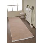 Anaska Home Salon Halısı Kaymaz Tabanlı Makinede Yıkanabilir Kahverengi Peluş Post Halı 200x300 cm, NK_RABBIT1453MOCCA