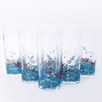 Anason İşleri 6'lı Set Balık Masalı Klasik Rakı Bardağı