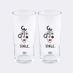 Anason İşleri Dinle Rakı Bardağı 2'li Set