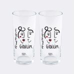 Anason İşleri Ege’ye Gidelim Rakı Bardağı 2'li Set