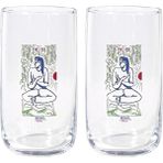 Anason İşleri Ehlidil, Su Bardağı 2'li Set - Şeffaf - 365 ml