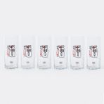 Anason İşleri Hür Kuş Rakı Kadehi 6'lı Set