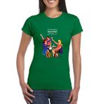 Anason İşleri İstanbul Sözleşmesi Yaşatır Çimen Yeşili AS1 Alpha Kadın T-shirt