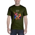 Anason İşleri Istanbul Sözleşmesi Yaşatır, Erkek Tişört (as1, alpha, x_s, 4x_l, Haki, 2XL)