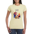 Anason İşleri İstanbul Sözleşmesi Yaşatır Krem AS1 Alpha Kadın T-shirt