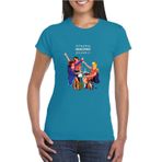 Anason İşleri İstanbul Sözleşmesi Yaşatır Turkuaz AS1 Alpha Kadın T-shirt