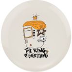 Anason İşleri King Of Everything Yuvarlak Tabak 27CM - 27 cm