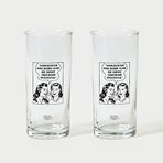 Anason İşleri Retro ‘Öpüjem’ Rakı Kadehi 2'li Set