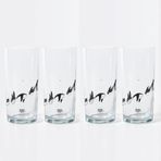 Anason İşleri Şakacı Balık Rakı Kadehi 4'lü Set