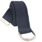 Anatolia Craft D Tokalı Dokuma Erkek Kadın Genç Lacivert Taktik Spor Kot Kanvas Bez Kemer - 125 cm - 021-Lacivert