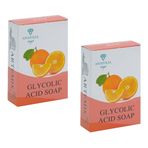 Anatolia Soap 1978 Glikolik Asit Sabunu, Light Up Aha Bha Peeling Yenileyici Gözenek Sıkılaştırıcı Portakal C Vitamini, Cildinizi Derinlemesine Temizleyen ve Yenileyen Güçlü Bir Çözüm 2 Adet.