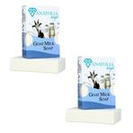 Anatolia Soap 1978 Keçi Sütü Sabunu, Cildinize Nefes Aldıran Doğal Nemlendirici, Egzama ve Akne ile Mücadelede Etkili Çözüm 2 Adet.