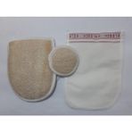 Anatolia Soap Kalın Kabak Lifi Kese + Yüz Kabak Lifi 3'lü Set Anatolia Soap Vücut İçin Etkili Temizlik