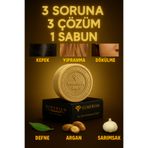 Anatolia Soap Sumerian Defne Argan Sarımsak Sabunu Ile Saç Dökülmelerine Son Verin.